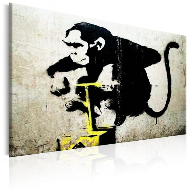 Quadro - Detonatore Scimmia di Banksy