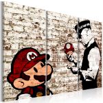 Quadro - Mario Bros: Muro Strappato