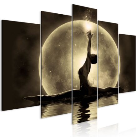 Quadro - Luna dorata