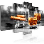 Quadro - Sigari e Whisky