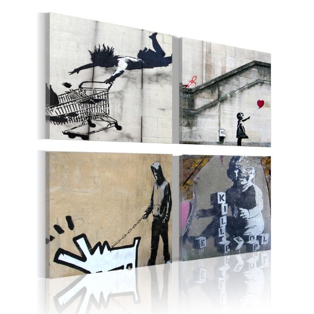 Quadro - Banksy: quattro idee creative