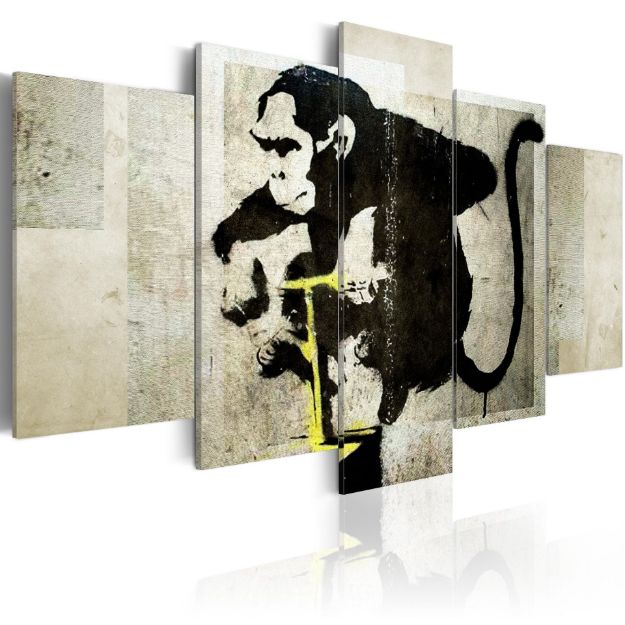 Quadro - Monkey TNT Detonatore(Banksy) 