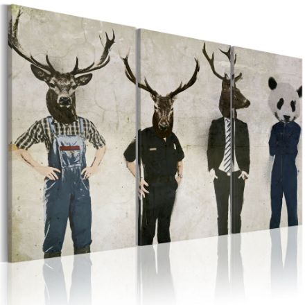 Quadro - Anche l'uomo e' un animale