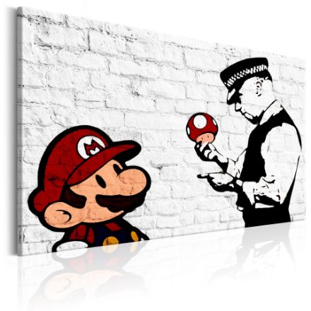 Quadro - Banksy sul Mattone