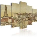 Quadro - La Parigi dei secoli passati