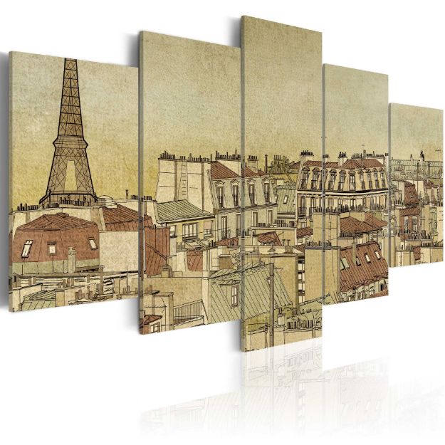 Quadro - La Parigi dei secoli passati
