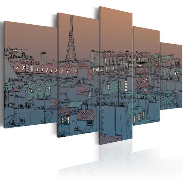Quadro - Parigi: calano le tenebre