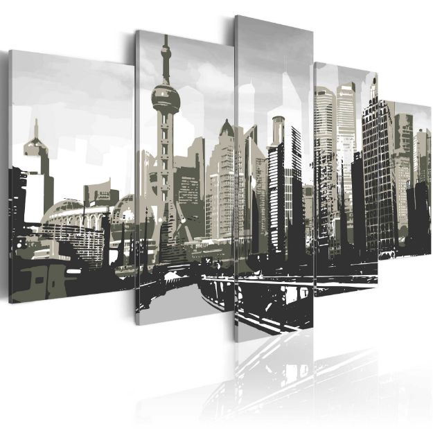 Quadro - Shanghai: la piu' grande citta' cinese