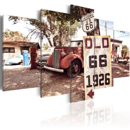 Quadro - California - Stile Vintage