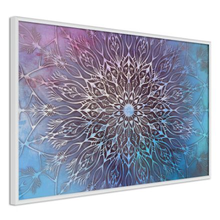 Poster - Mandala Blu e Rosa
