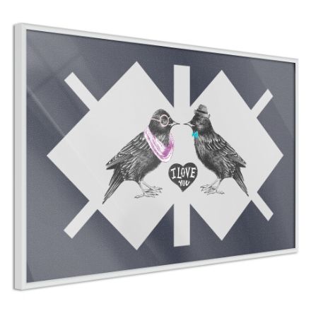 Poster -  Amore per gli uccelli