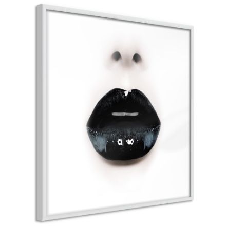Poster - Rossetto Nero (Quadrato)