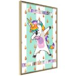 Poster -  Dabbing Unicorno