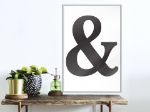  Poster - Ampersand