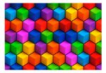 Fotomurale adesivo - Scatole Geometriche Colorate