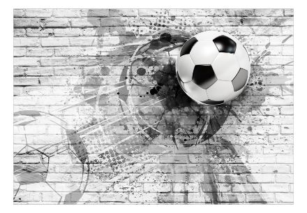Fotomurale adesivo - Calcio Dinamico