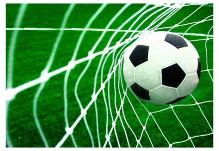 Fotomurale adesivo - Calcio Dinamico