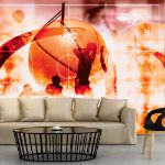 Fotomurale adesivo - Il mio sport: pallacanestro