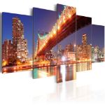 Quadro - Riflessi dorati: New York
