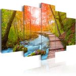 Quadro - In riva al fiume