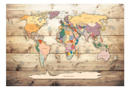Fotomurale adesivo - Il mondo a portata di mano