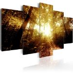 Quadro - Foresta autunnale