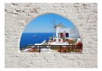 Fotomurale adesivo - Viaggio a Santorini