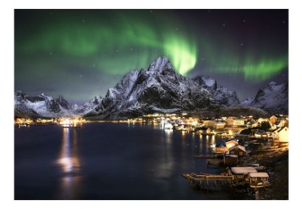 Fotomurale - Aurora boreale
