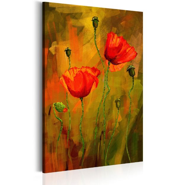 Quadro - Il risveglio del papavero