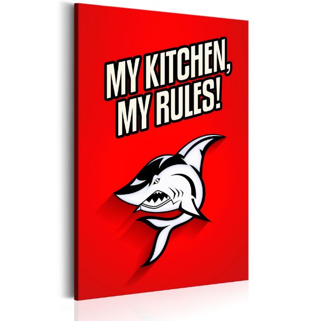 Quadro - La mia cucina, le mie regole!