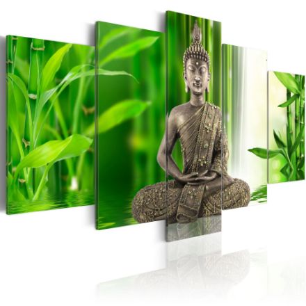 Quadro - Buddha che sta meditando