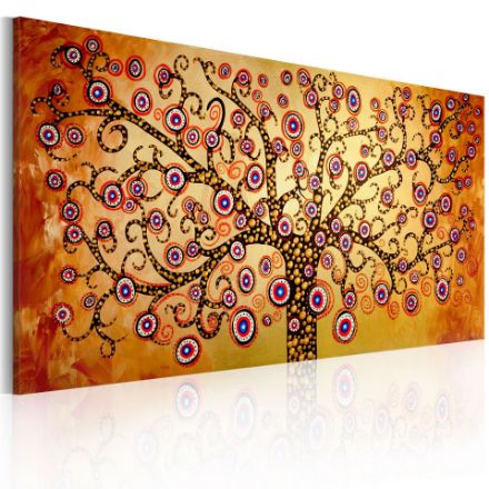 Quadro dipinto - Albero viola