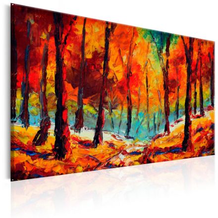 Quadro dipinto - Autunno Artistico