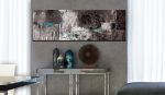 Quadro dipinto - Macchina Argento