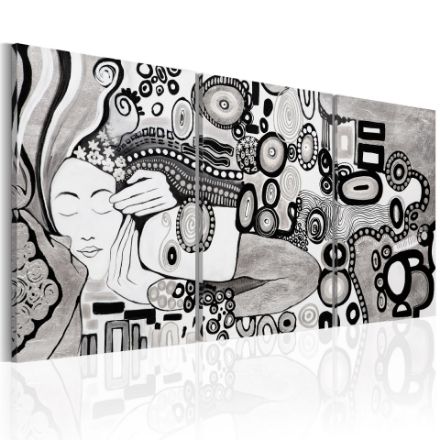 Quadro dipinto - Bacio d'argento