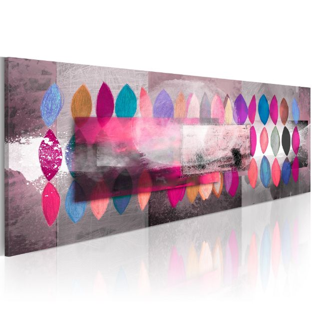 Quadro dipinto - Tavolozza di colori