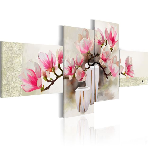 Quadro dipinto - Profumo di magnolia
