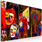 Quadro dipinto - Carnevale astratto