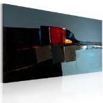 Quadro dipinto - Elefante astratto