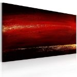 Quadro dipinto - Rossetto rosso