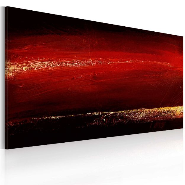 Quadro dipinto - Rossetto rosso