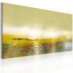 Quadro dipinto - L'onda che sta arrivando