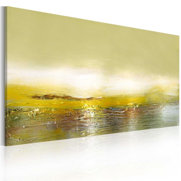 Quadro dipinto - L'onda che sta arrivando