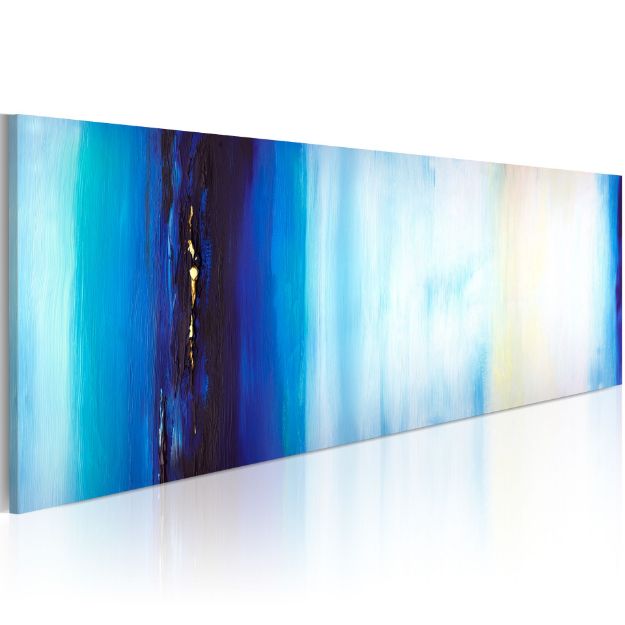 Quadro dipinto - Liquido blu