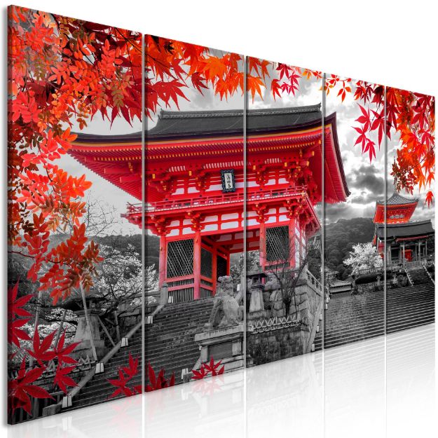 Quadro - Kyoto, Giappone (5 Parti)