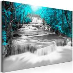 Quadro - Cascata di pensieri Turchese