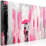 Quadro - Ombrello in Amore Rosa