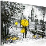 Quadro - Passeggiata a Londra Giallo