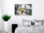 Immagine di Quadro -  Passeggiata a Londra Giallo