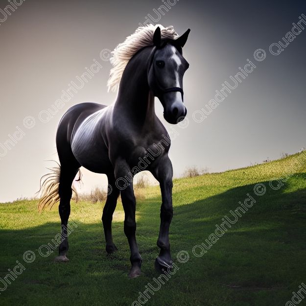 QuadroUnico - Cavallo Nero